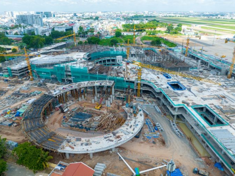 CONSTRUCTION OF T3 PASSENGER TERMINAL BUILDING TAN SON NHAT INTERNATIONAL AIRPORT