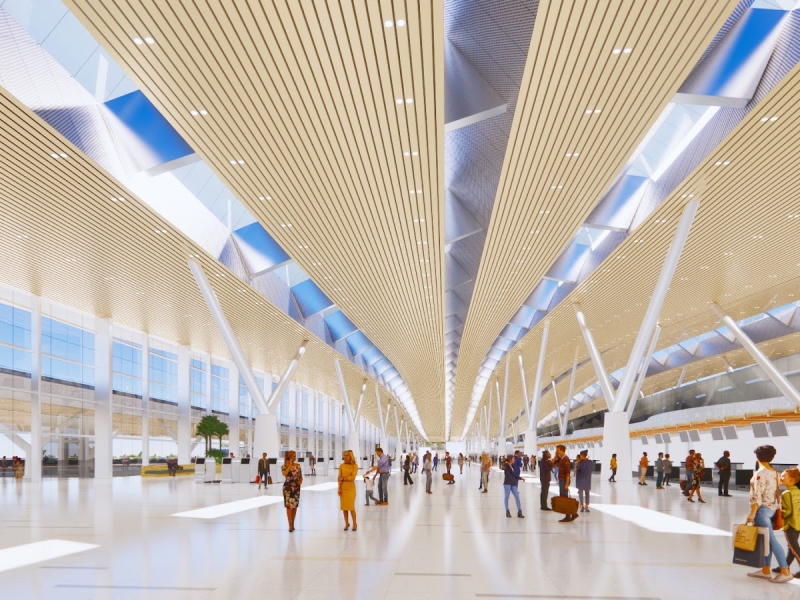 CONSTRUCTION OF T3 PASSENGER TERMINAL BUILDING TAN SON NHAT INTERNATIONAL AIRPORT